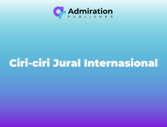Ciri-ciri Jurnal Internasional