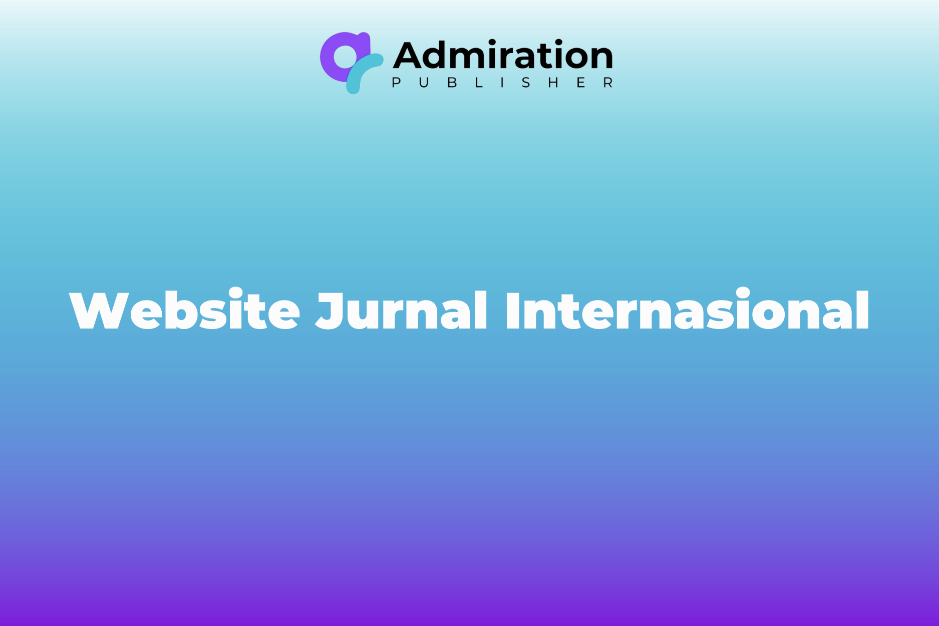Website Jurnal Internasional