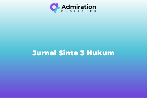Jurnal Sinta 3 Hukum