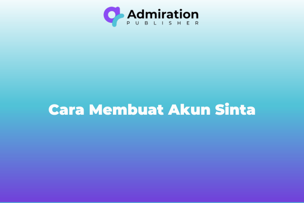 Cara Membuat Akun Sinta