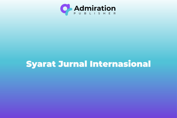 Syarat Jurnal Internasional