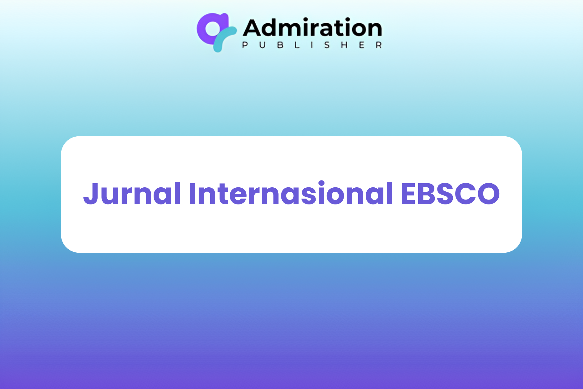 Jurnal Internasional EBSCO