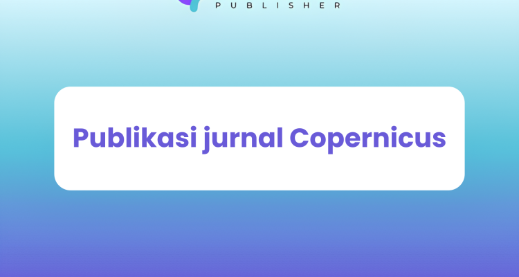 Publikasi jurnal Copernicus
