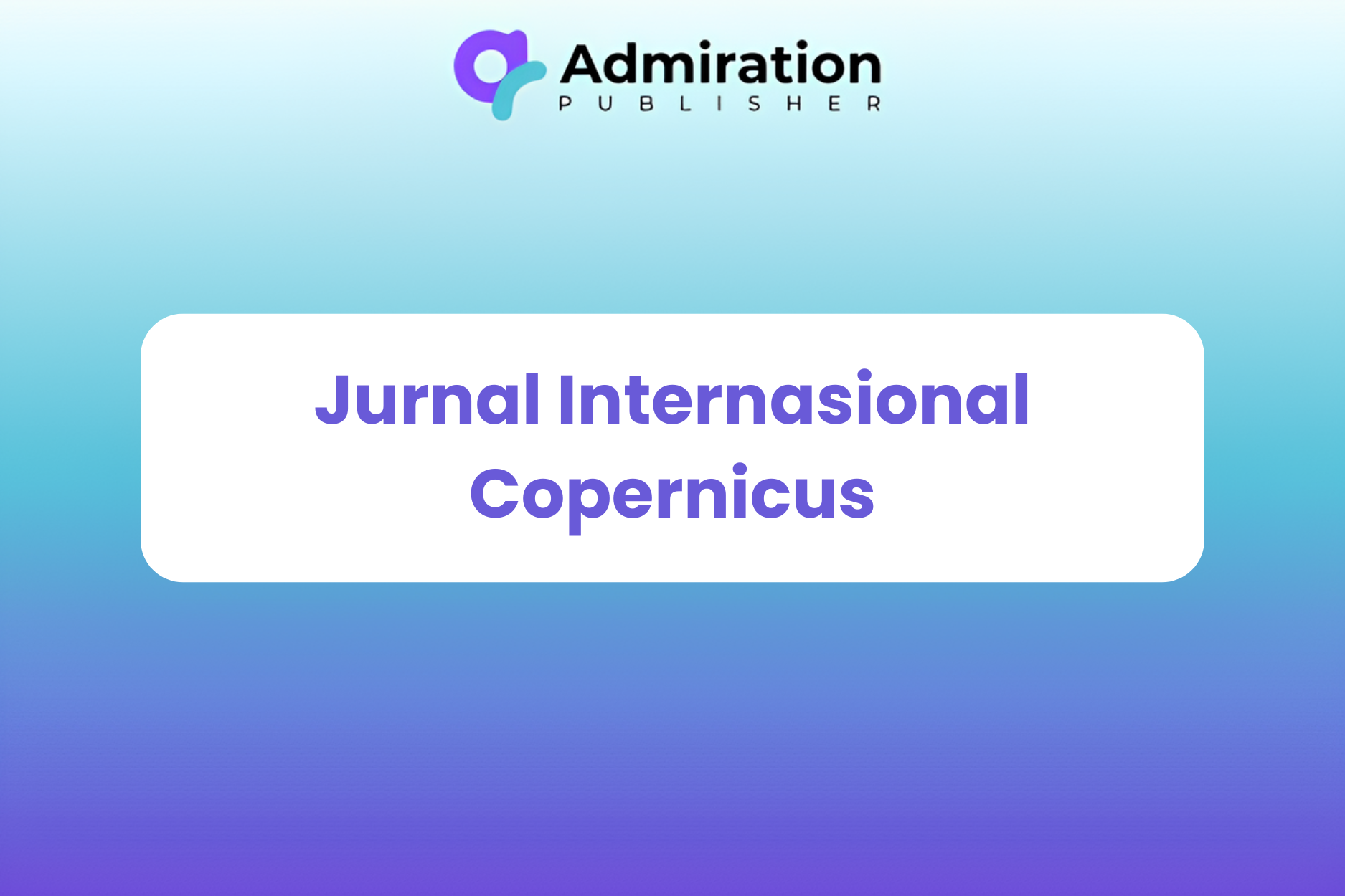 Jurnal Index Copernicus