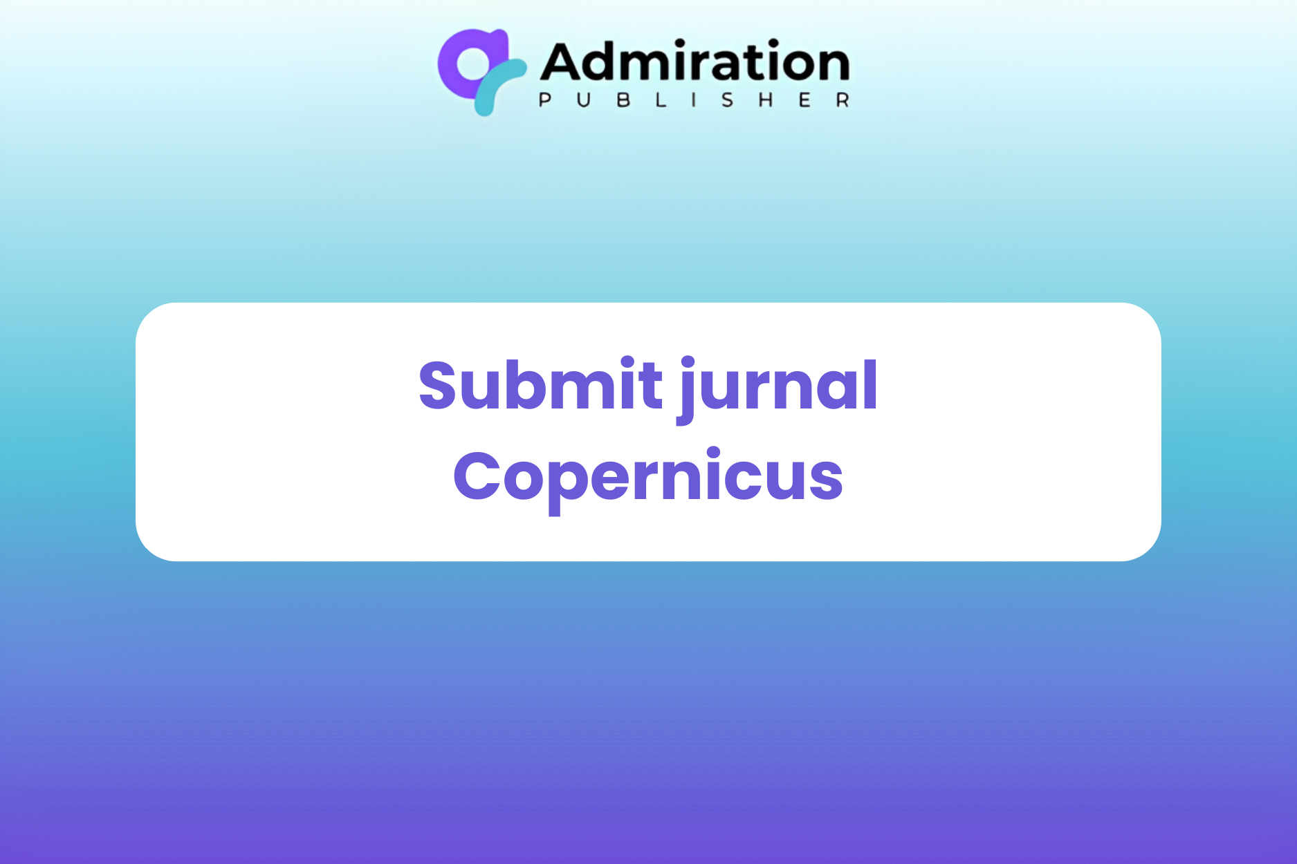 Submit Jurnal Copernicus