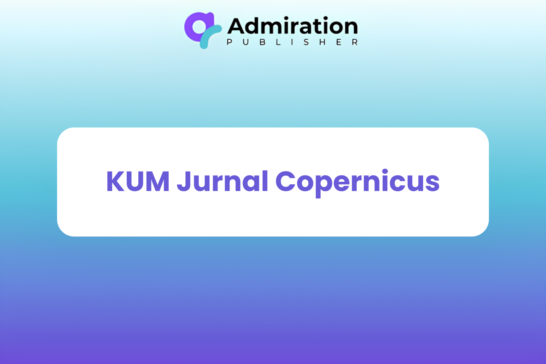 KUM Jurnal Copernicus