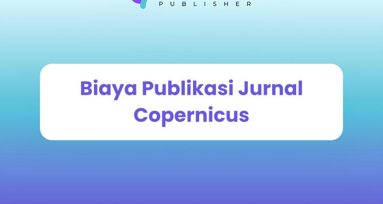 Biaya Publikasi Jurnal Copernicus