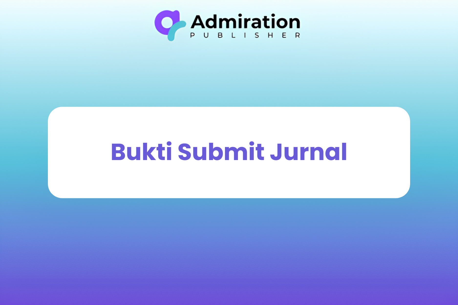 Bukti Submit Jurnal