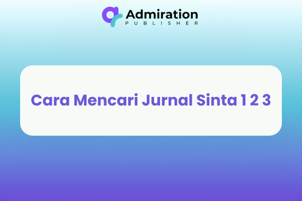 Cara Mencari Jurnal Sinta 1 2 3